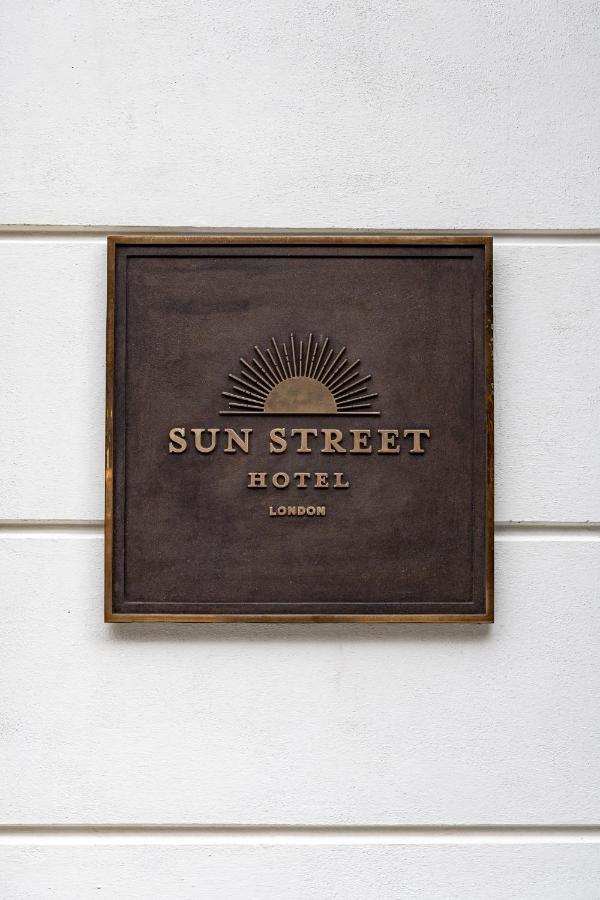 Sun Street Hotel Shoreditch Лондон Екстериор снимка Sun Street Hotel logo