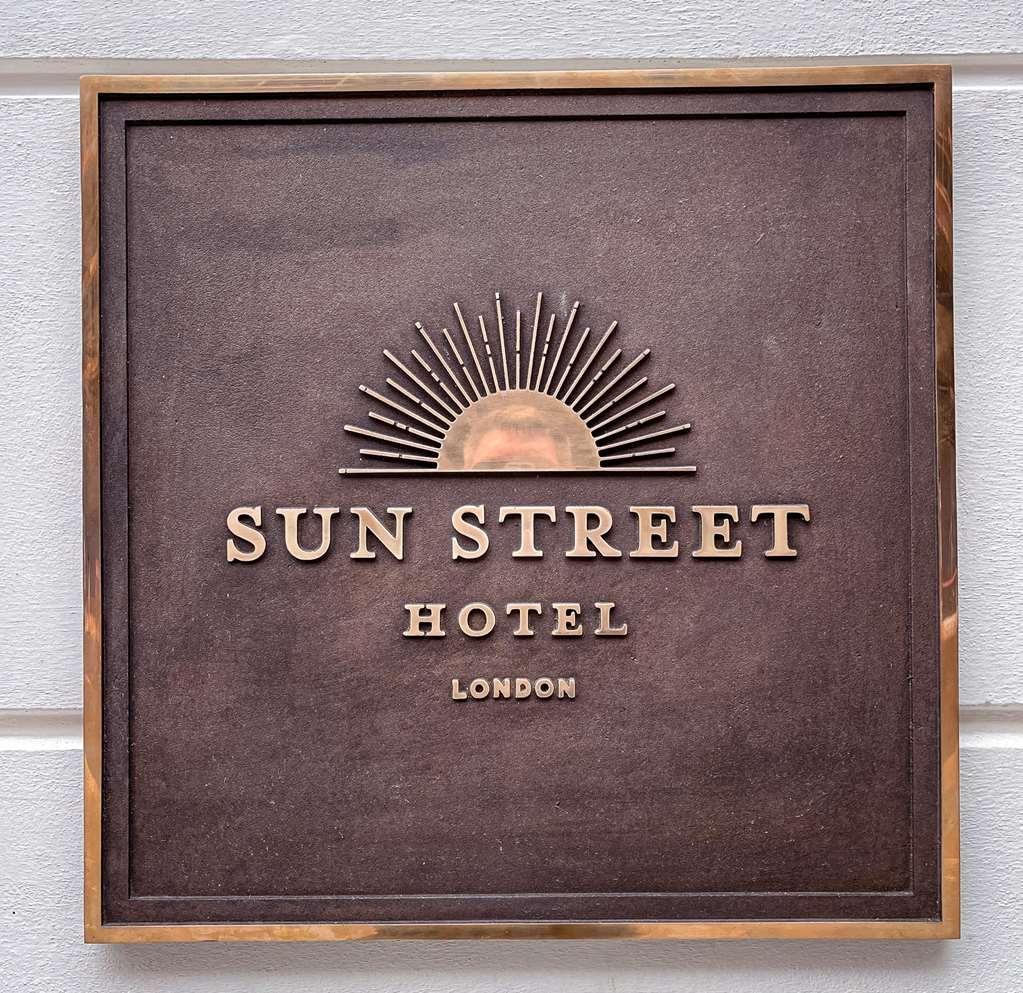 Sun Street Hotel Shoreditch Лондон Екстериор снимка The hotel's logo